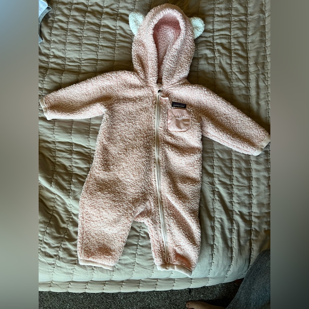 Patagonia Fleece Bunting (size 3-6m)
